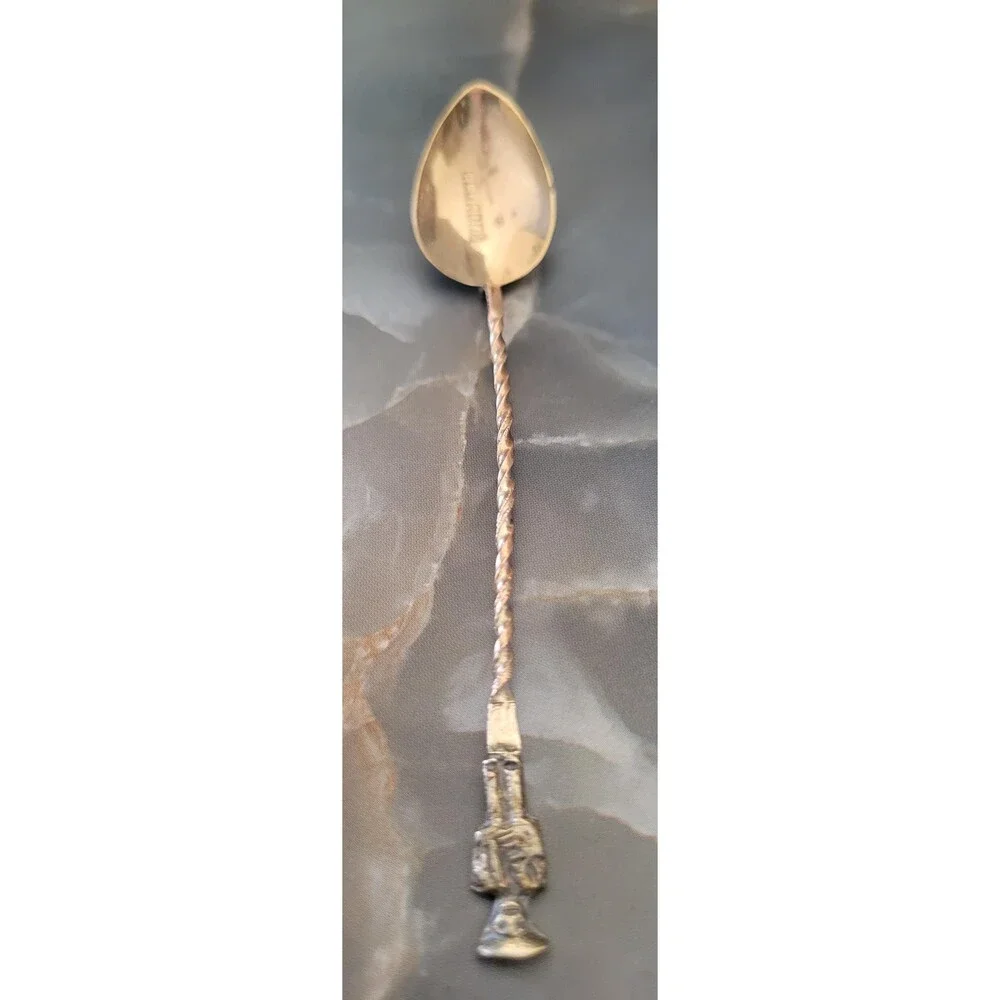 Ecuadorian Silver Plated Collectable Spoon - 1950s